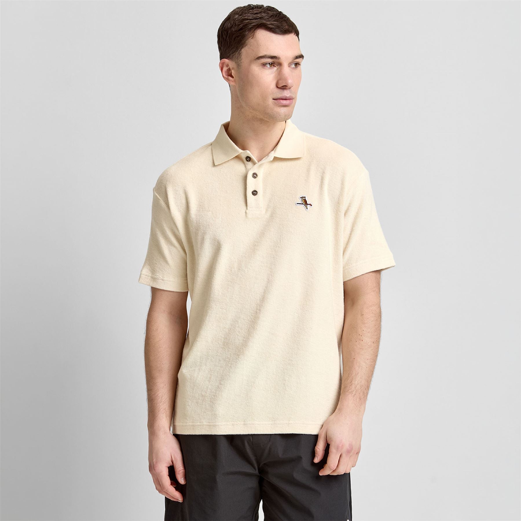 Kooka Terry Polo White