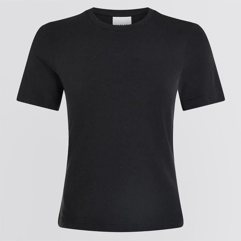 Womens Regina Fitted Tee Black
