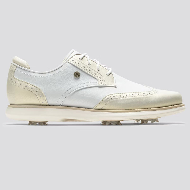 Womens FJ Traditions Cleated Laced Golf Shoes