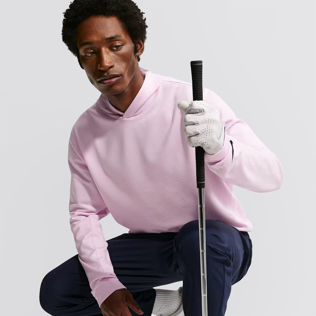 Velocity Therma-FIT Hoodie Pink Foam/Black