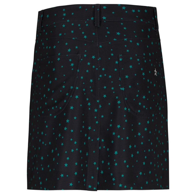Womens The Under the Stars Printed Skort Navy