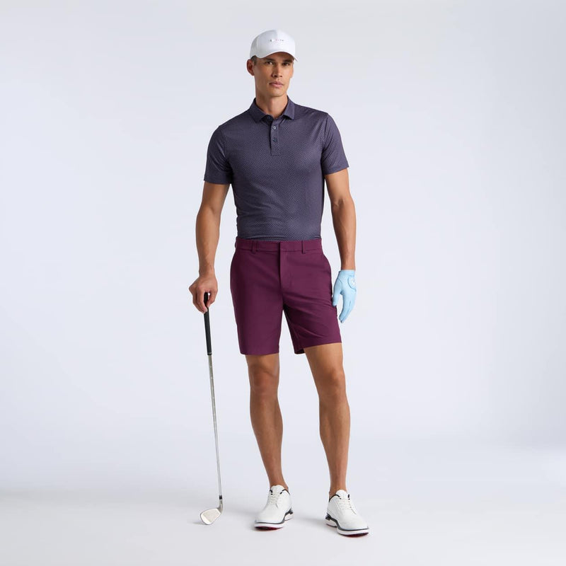 Dimond GEO Tech Jersey Polo Twilight/Dark Plum