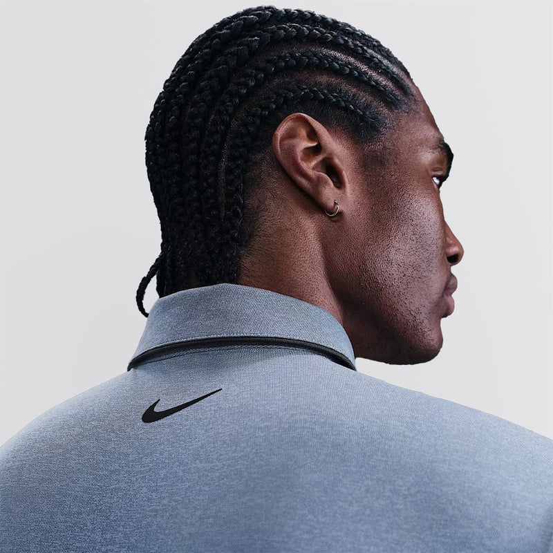 Dri-FIT Tour Piping Polo Light Armory Blue/Black