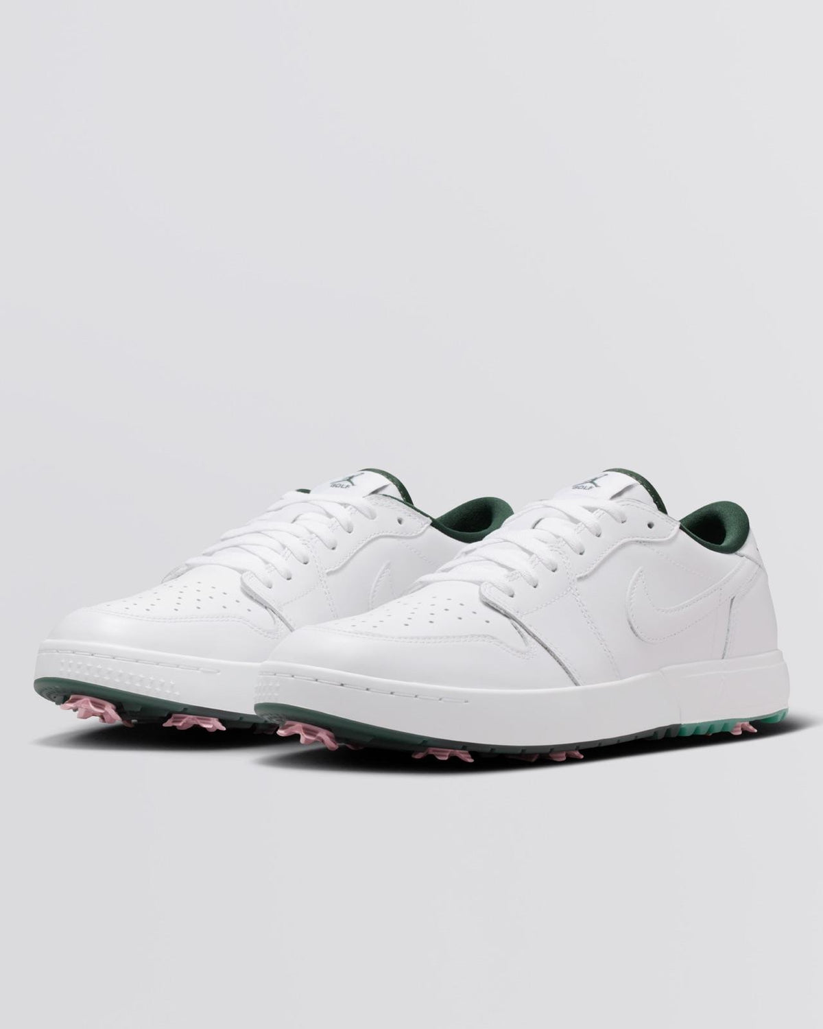 Air Jordan 1 Low Spiked Golf Shoes White