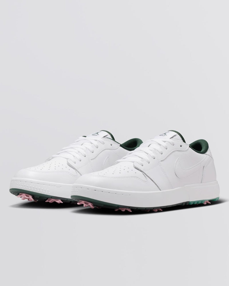 Air Jordan 1 Low Spiked Golf Shoes White