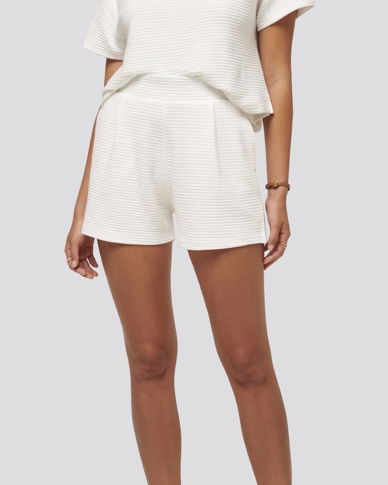 Womens Yacht Me Shorts White