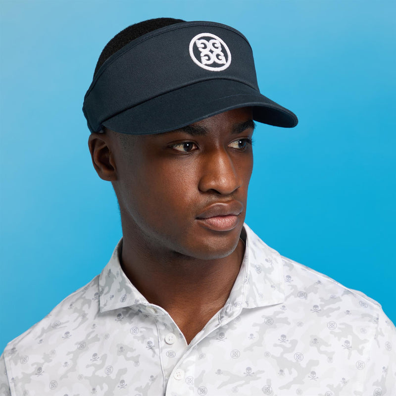 Flat Brim Cotton Visor Twilight