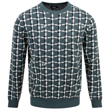 メンズウェア MALBON GOLF X WDS CREW NECK SWEAT Malbon Golf Men Hunter Buckets Crewneck – Par-Tee Golf