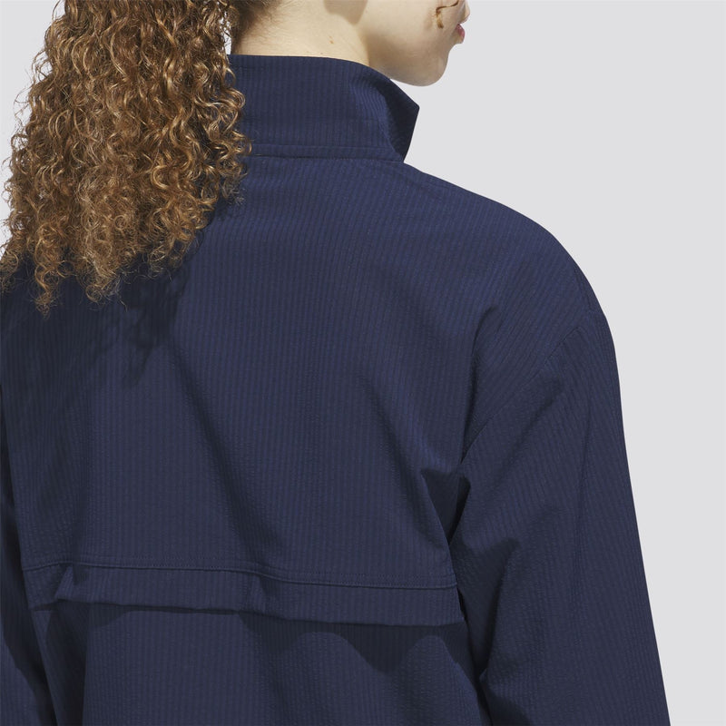 Womens Go-To Quarter Zip Jacket Collegiate Navy
