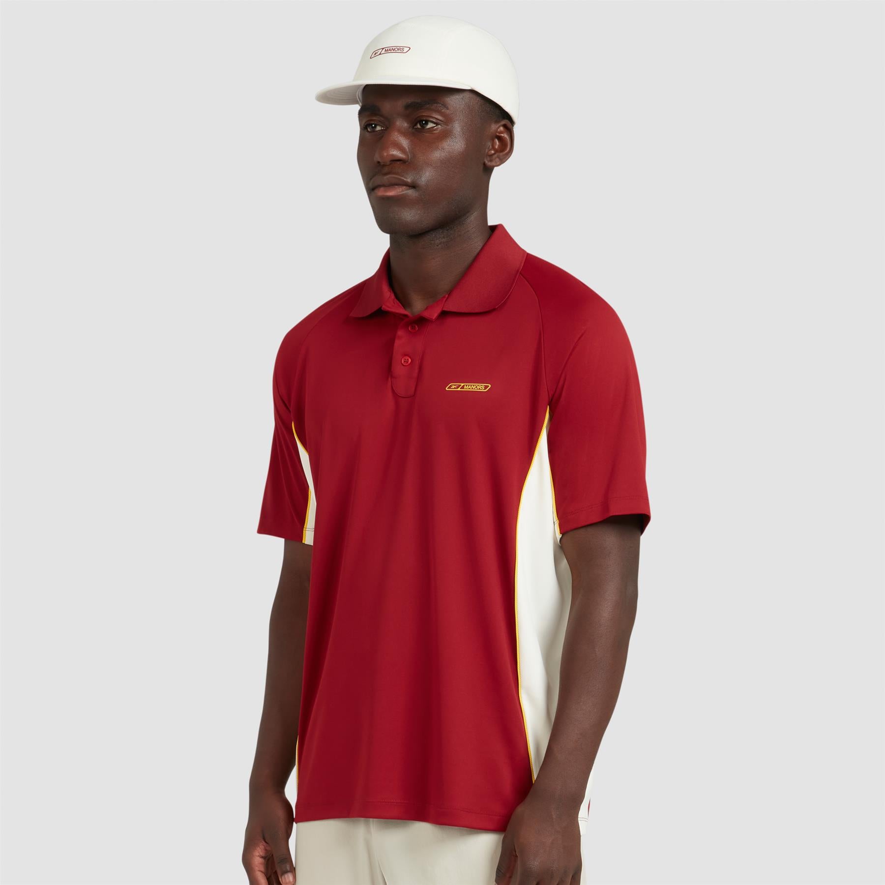 x Reebok Performance Polo Burgundy