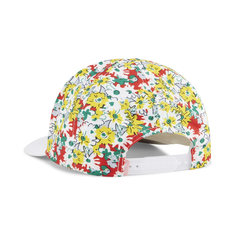 X AP Floral Tech Cap White Glow