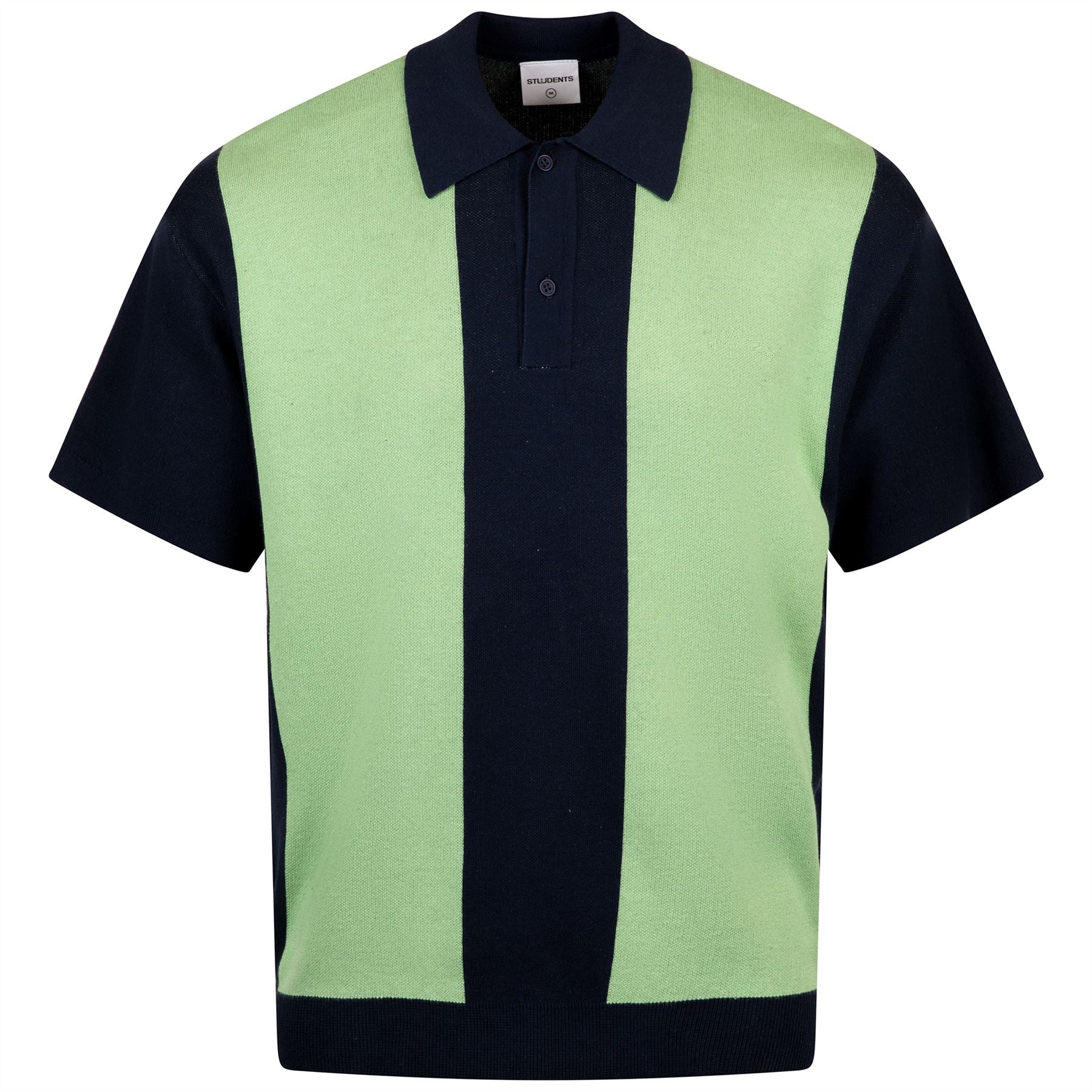 Browne SS Knit Polo Sweater Navy