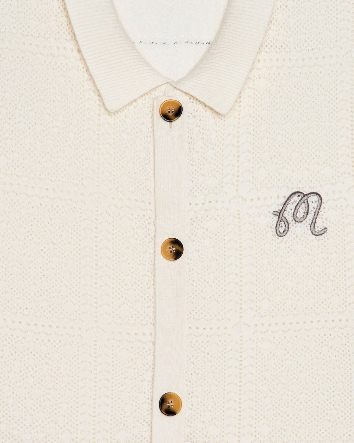 Resort Crochet Cardigan Whisper White