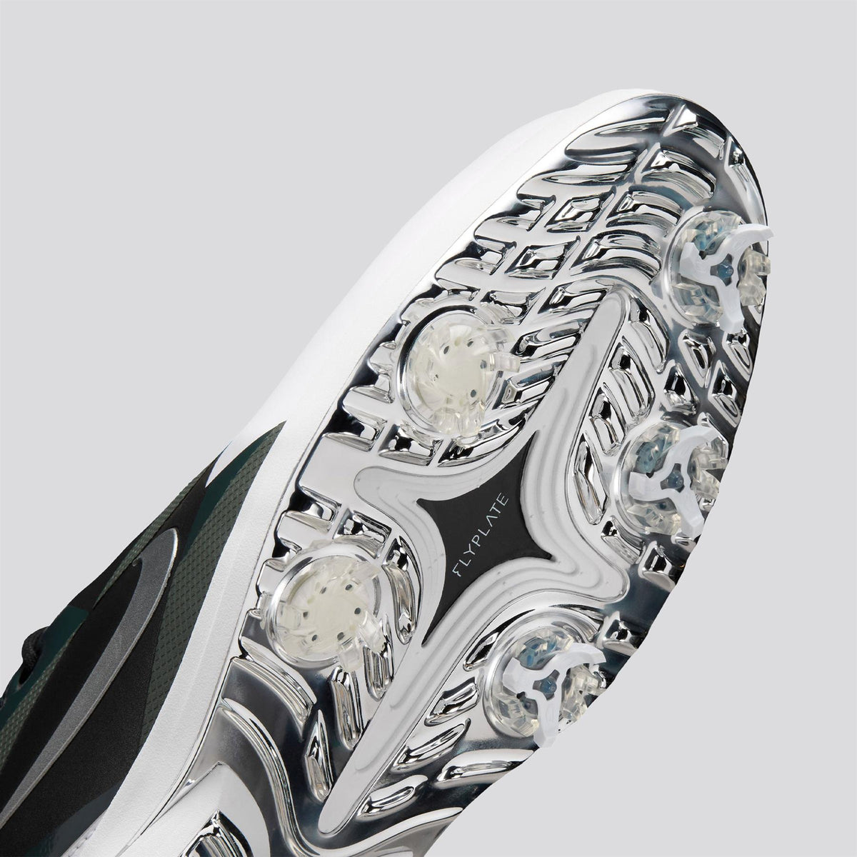 Victory Tour 4 NRG OC26 Spiked Golf Shoes White/Black/Metallic Silver