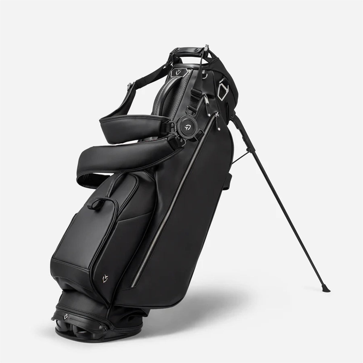 Carbon Lux Stand Bag Pebbled Black