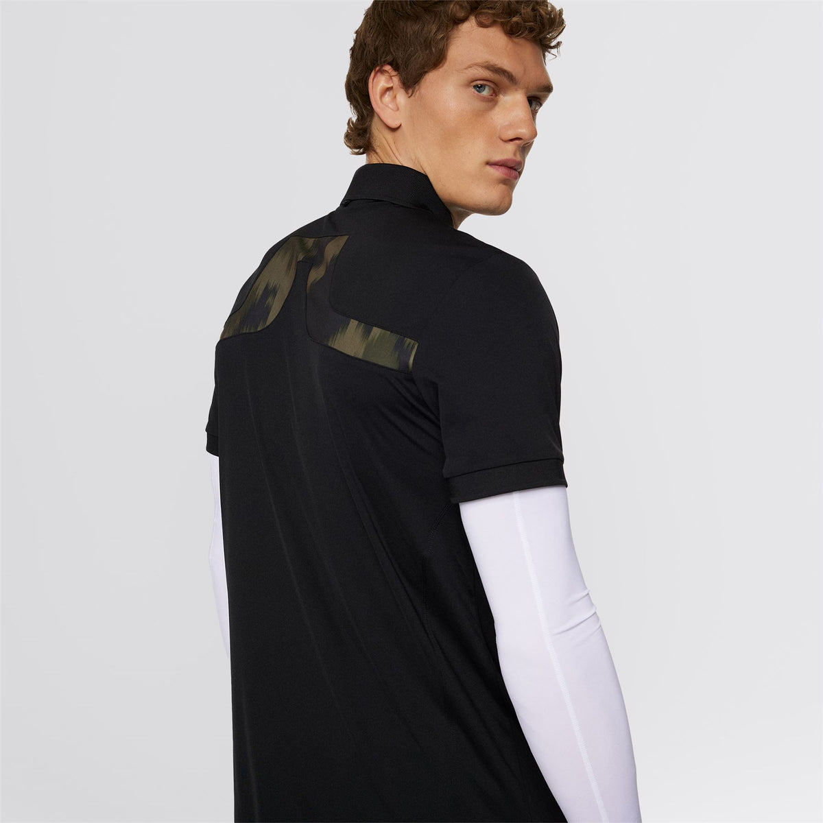 KV Print Polo Black