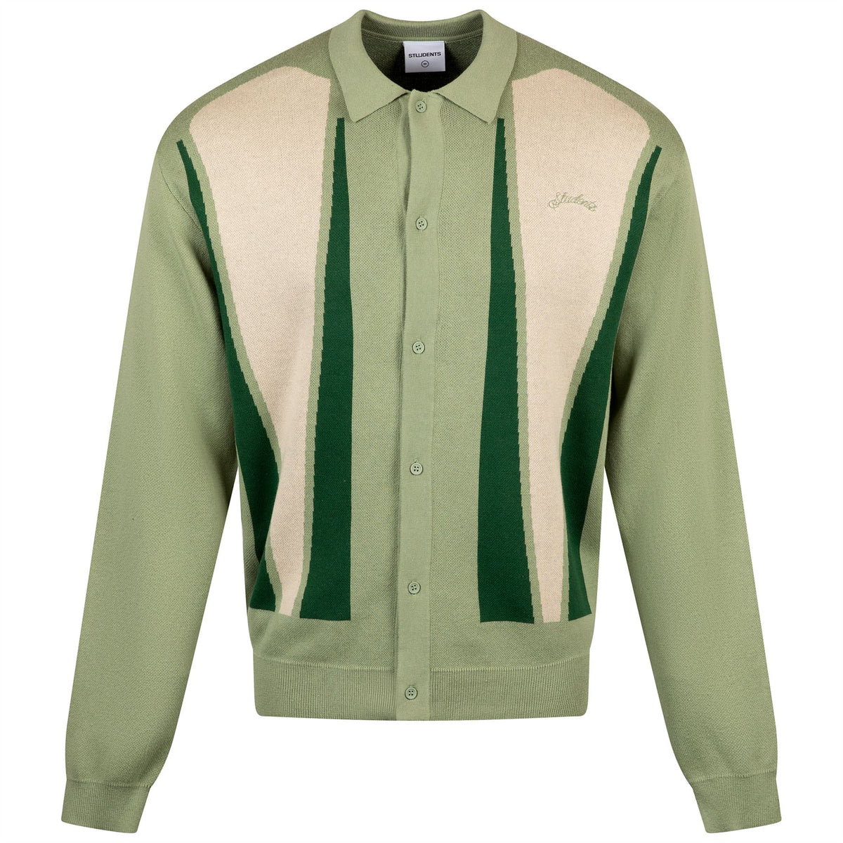Roberts Knit Cardigan Moss