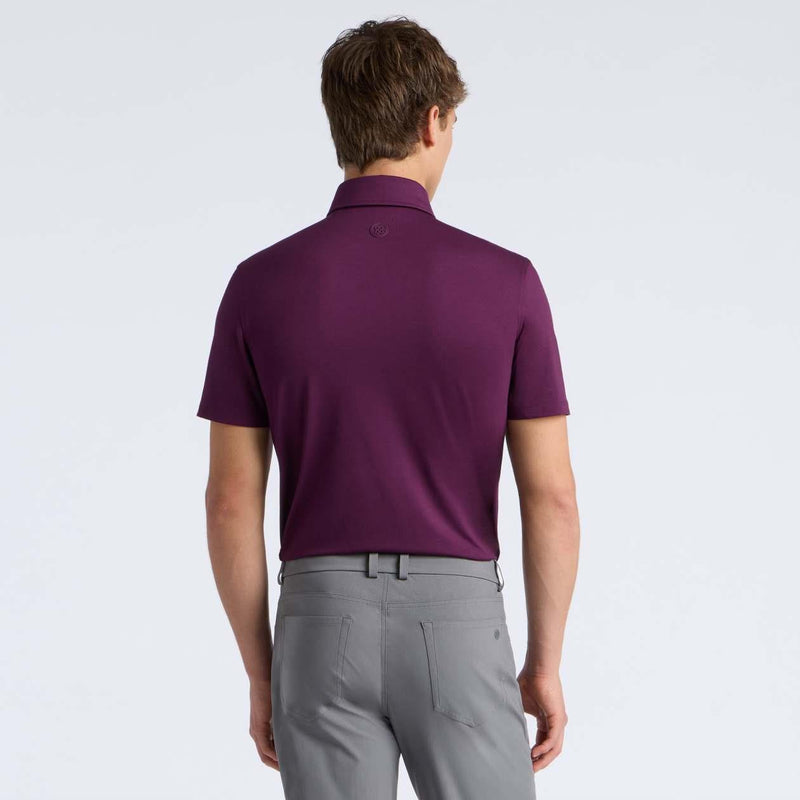 All Play Stretch Knit Polo Dark Plum