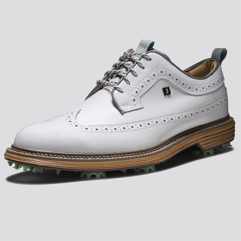 Premiere Series Marquis Spiked Golf Shoes Todd Snyder White/Harbour Mist