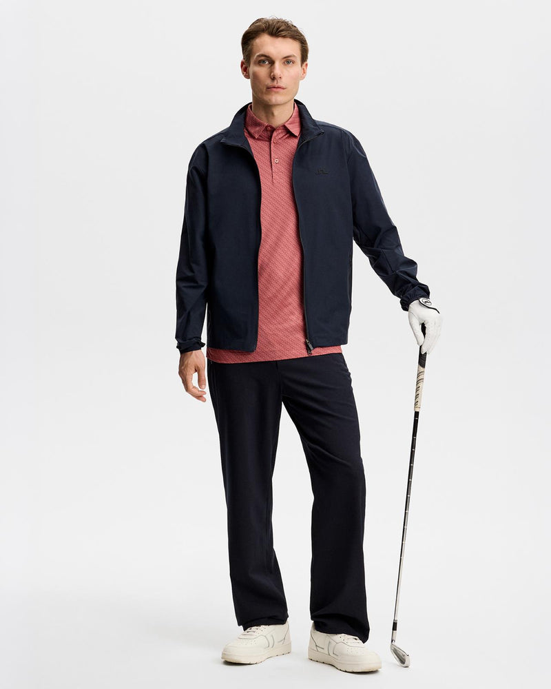 Tod Print Polo Flight Bridge Apple Butter