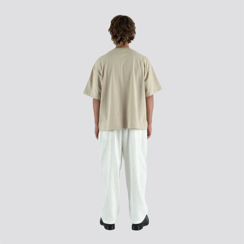 Olvere Double Collar Tee Tan
