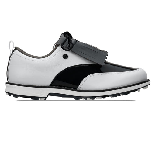 Womens Premiere Issette DJ Golf Shoes White/Black/White - SS23