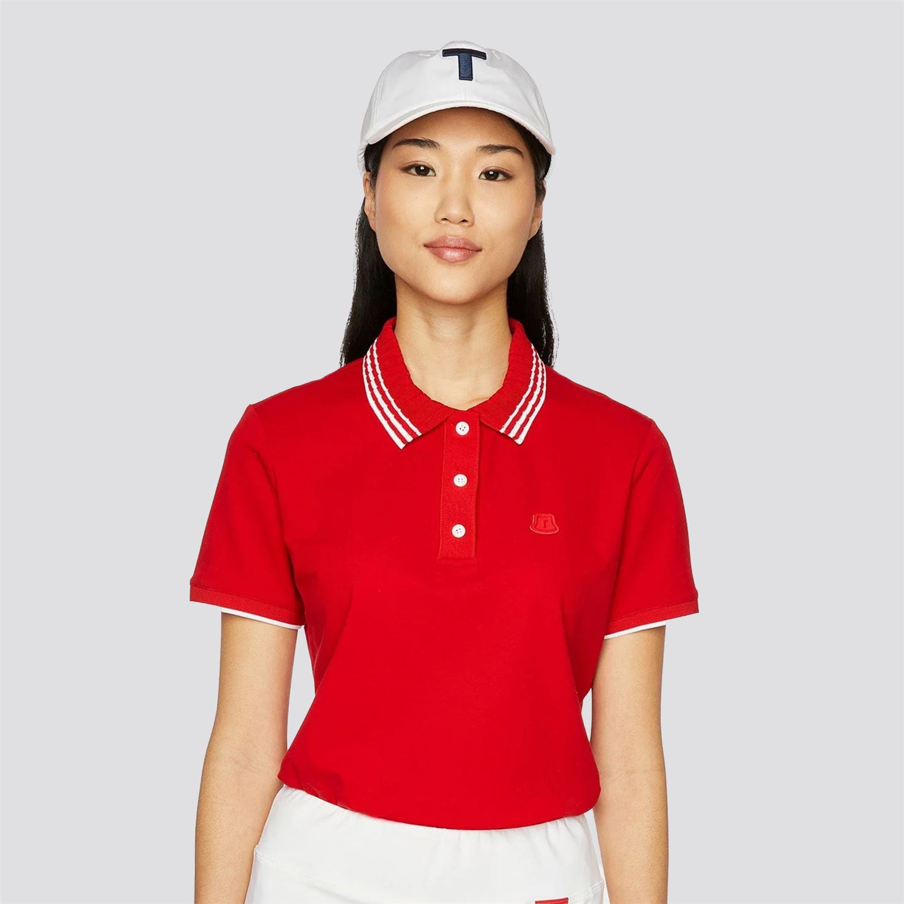 Womens Team Polo Red
