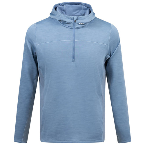 Liam Hooded Half Zip Mid Layer Neptune - 2025