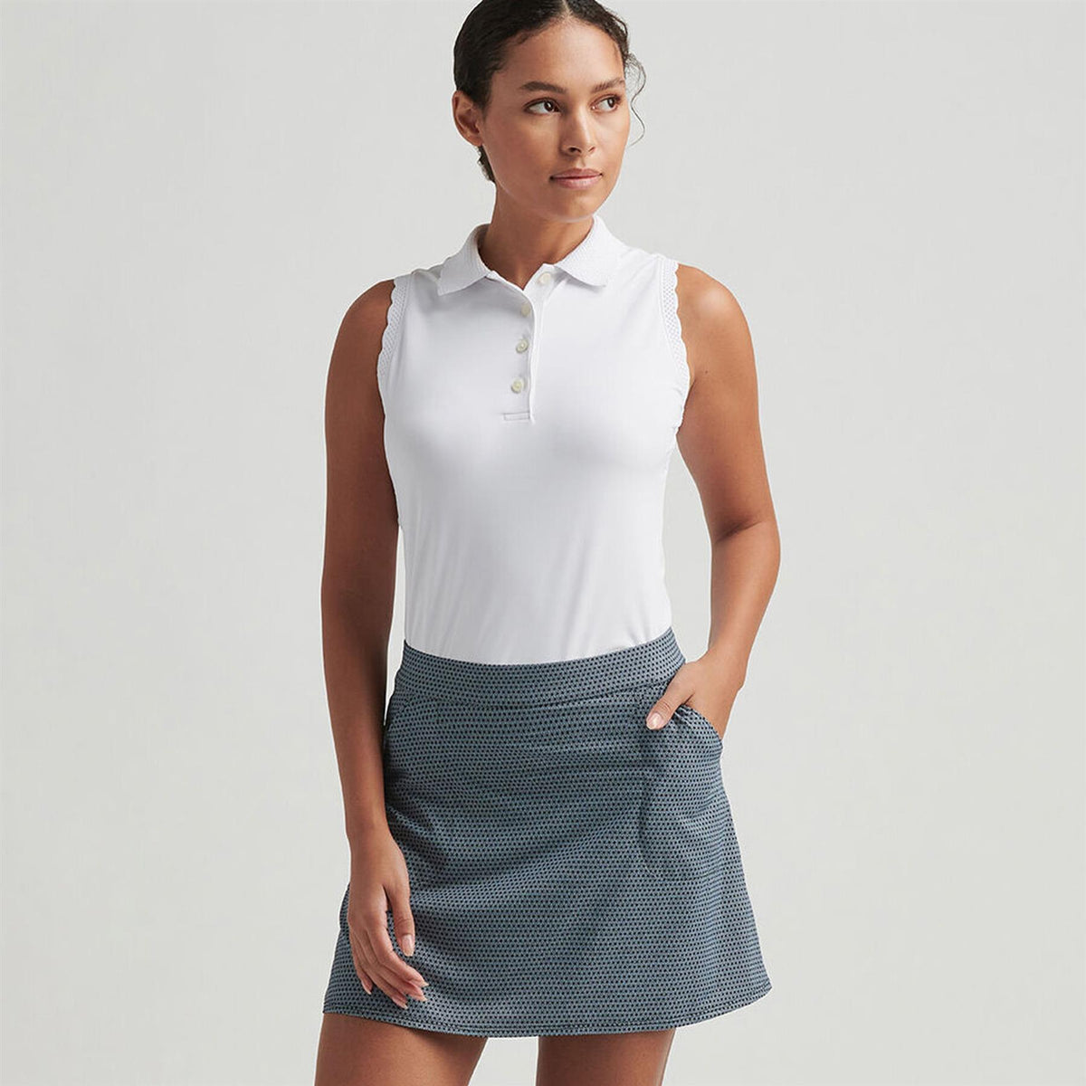 Womens Squared Away Sally Skort Black