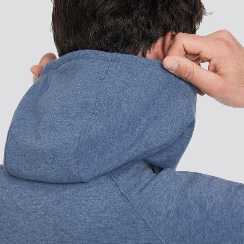 The Lawson Performance Hoodie Heathered Atlantic
