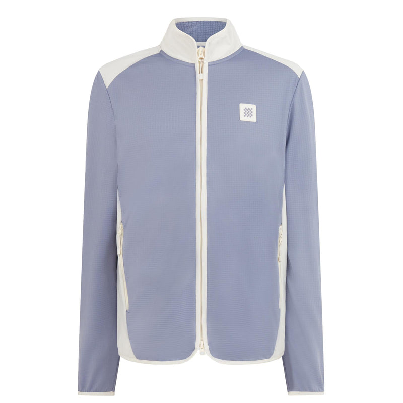 Hybrid Fleece Mid Layer Blue