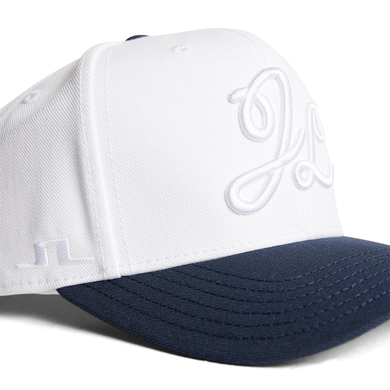 Caddie Polyester Twill Cap White