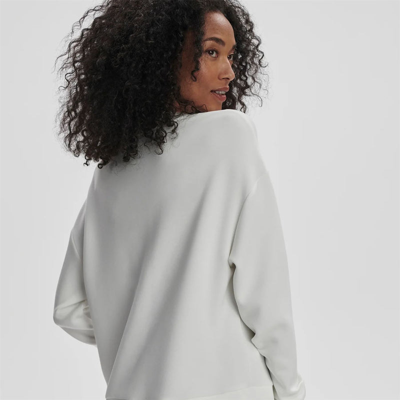 Womens Rasco Namesake Sweat White/Forest