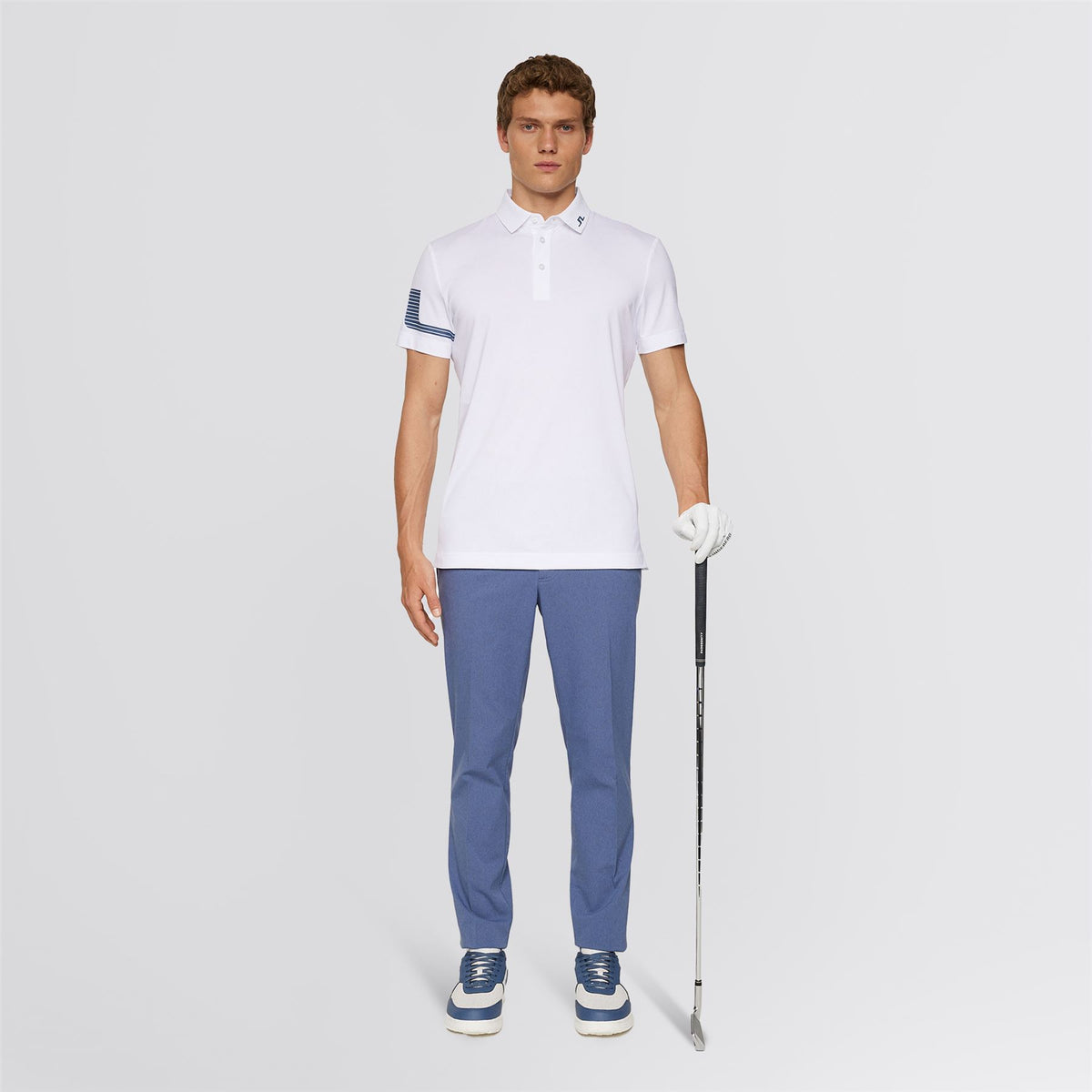 Heath Strike Polo White