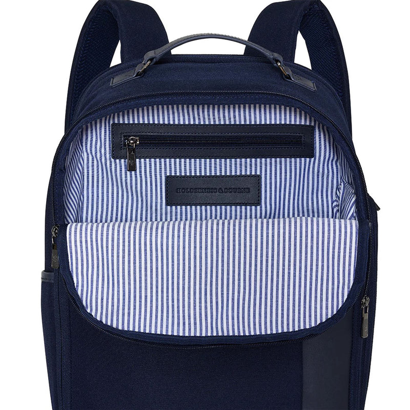 The Broughton Backpack Navy Ballistic