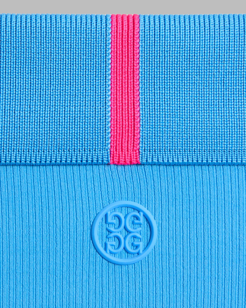 Tech Nylon Rib Polo Azul