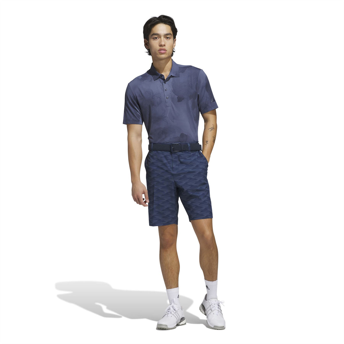 Ultimate365 Tour Printed Polo Collegiate Navy/Preloved Ink