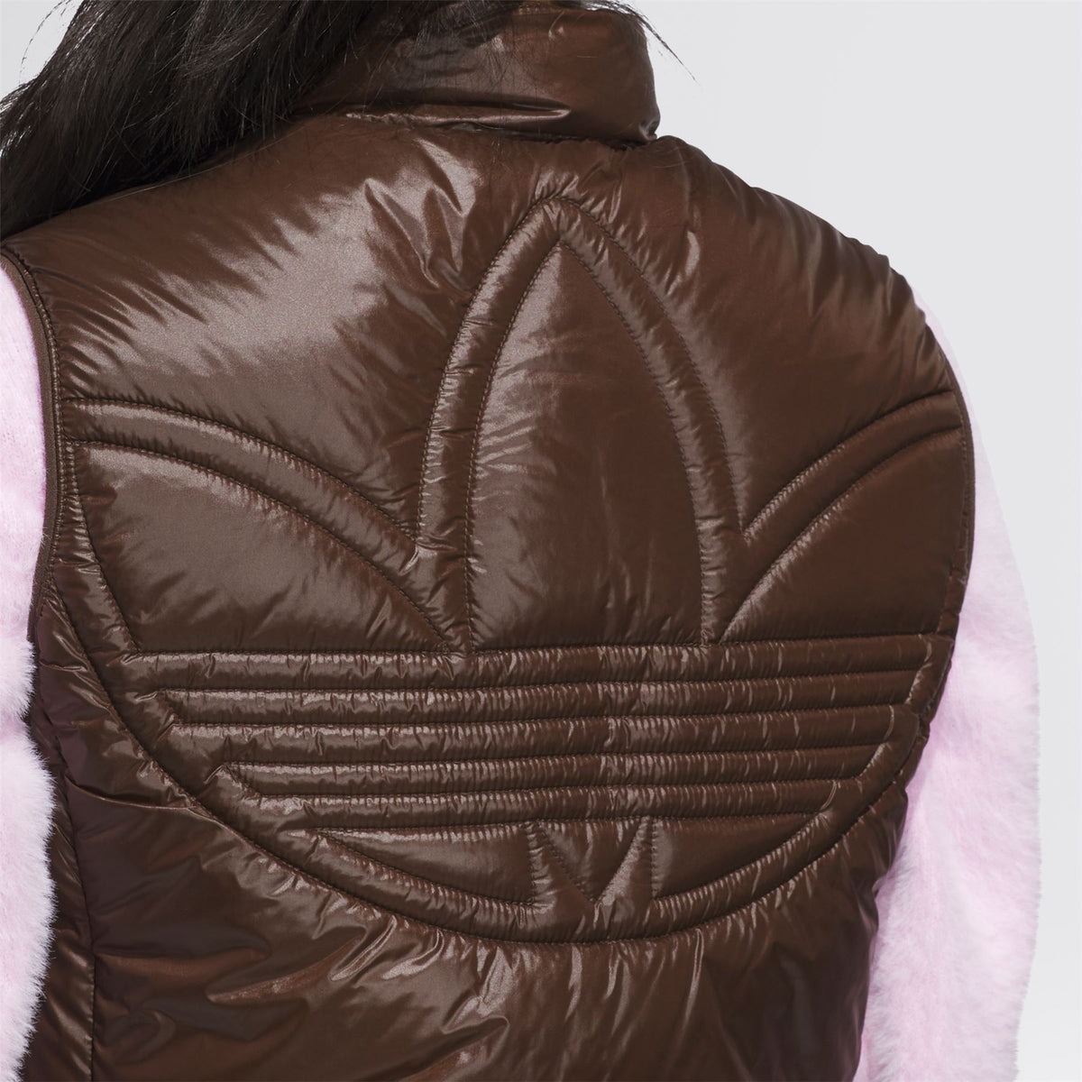 Womens Originals Down Vest Dark Brown