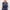 Quilted Long Line Vest Navy