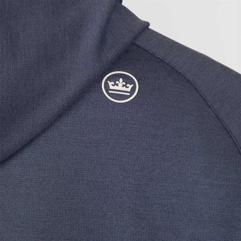 Pine Performance Quarter-Zip Hoodie Navy