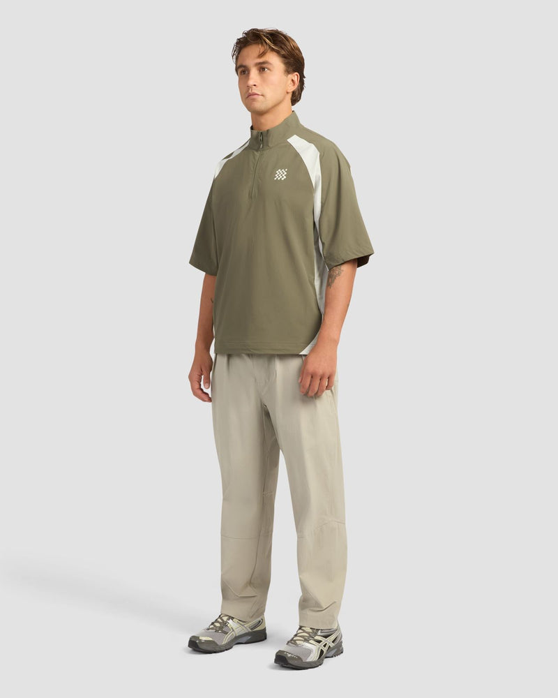 Tour Zip Polo Dark Olive