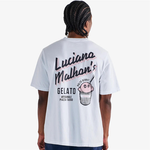 Gelato Stand Pocket Tee White