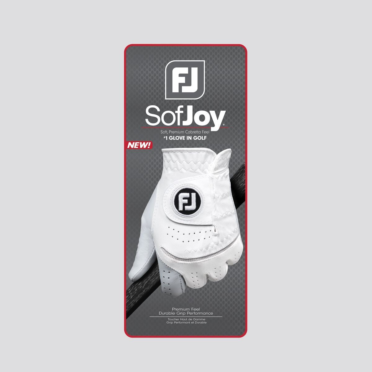 SofJoy Regular LH Golf Glove Pearl