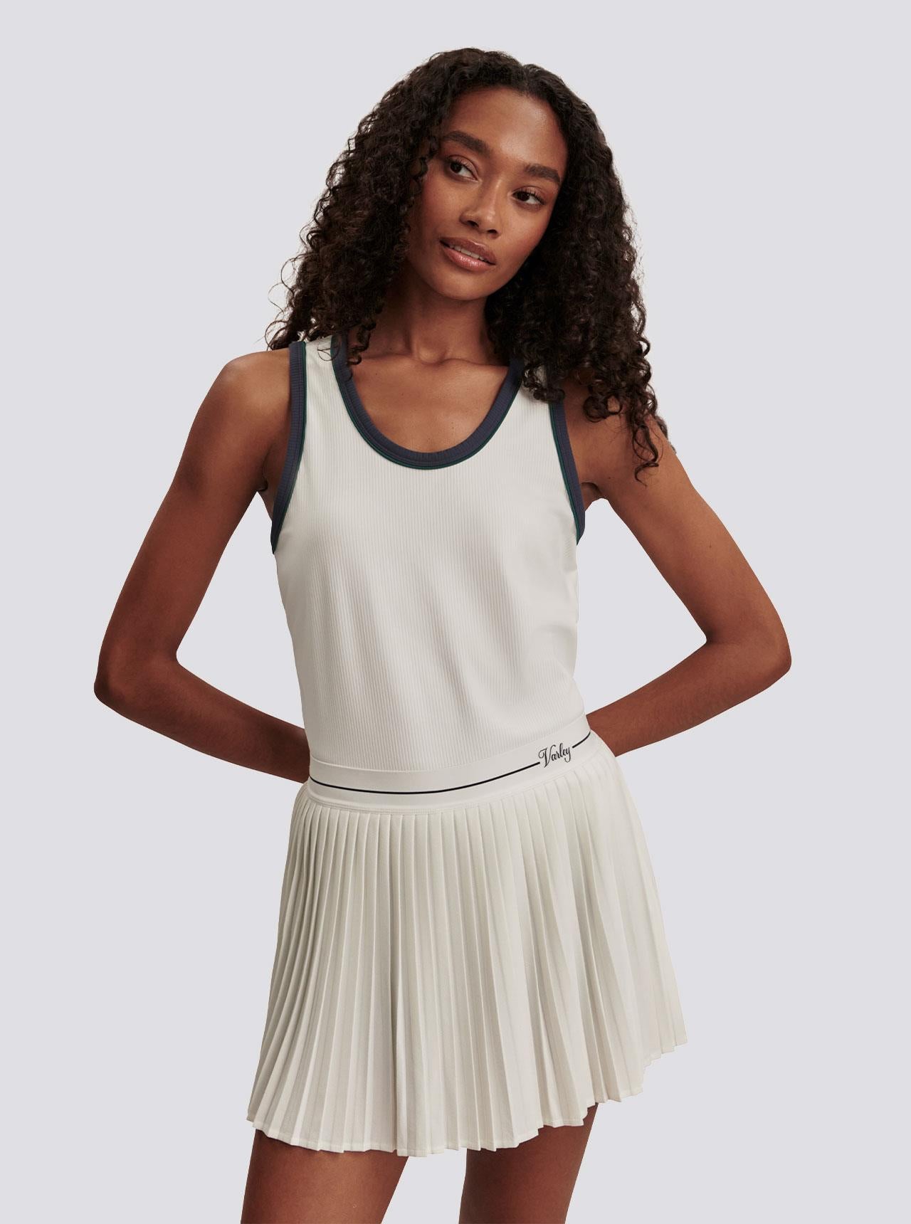 Womens Tegan Performance Tank White