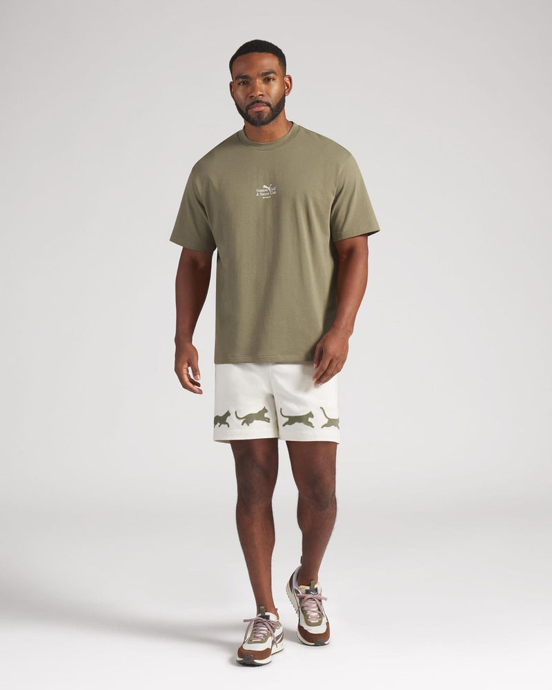 x GGNC Pardoides Tee Dark Sage
