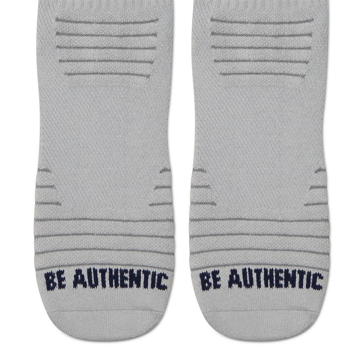 Ankle Height Logo Socks Grey