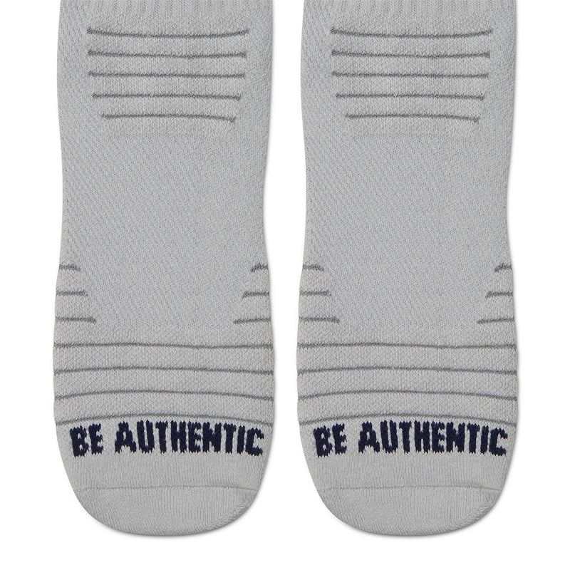 Ankle Height Logo Socks Grey
