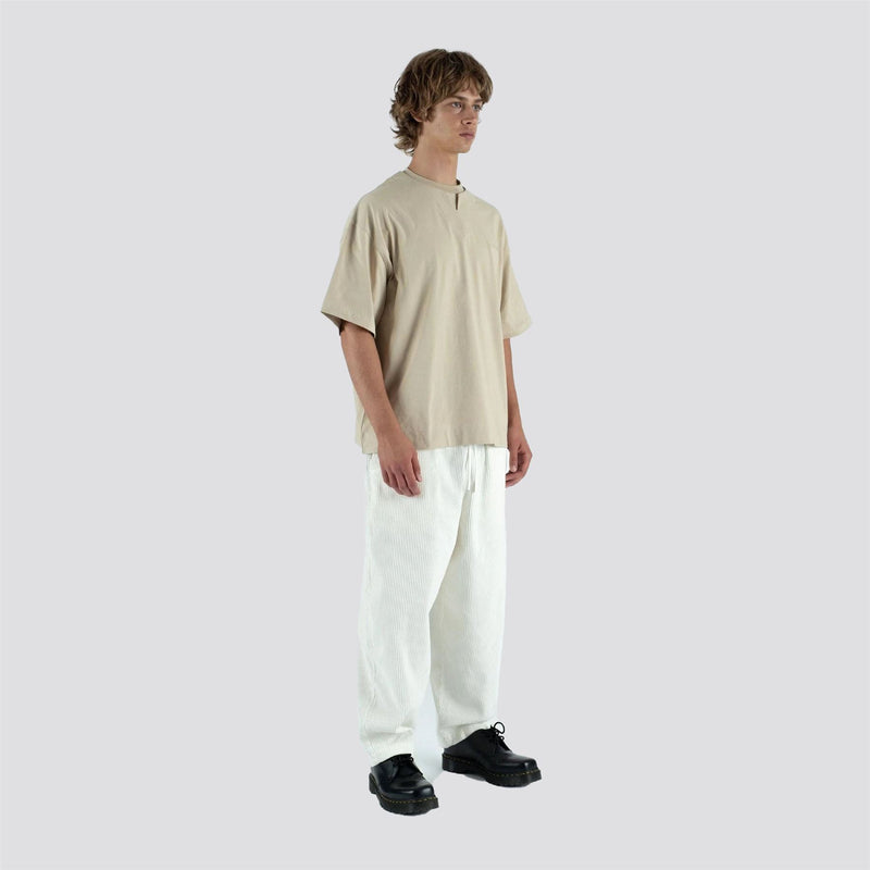 Olvere Double Collar Tee Tan