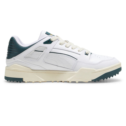 Slipstream G Golf Shoes White/Varsity Green - SS24