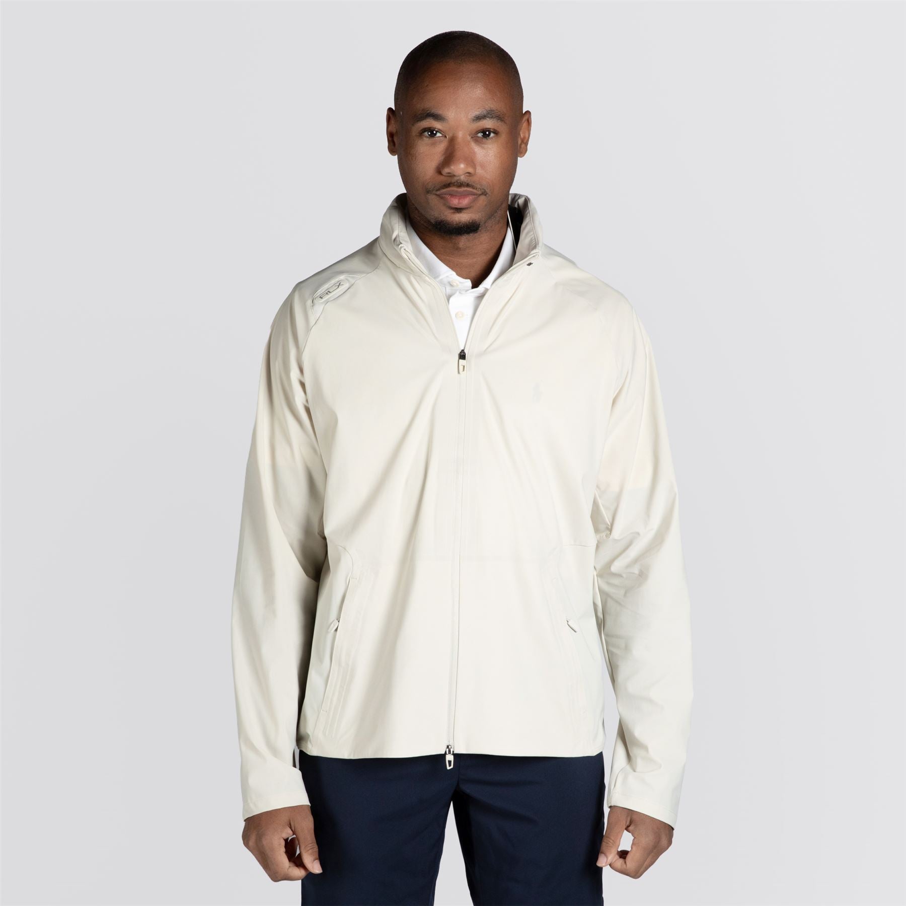 RLX Lightweight Hooded Jacket Stone Pebble